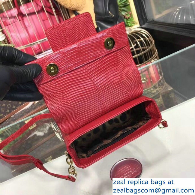 Dolce  &  Gabbana DG Millennials Mini Shoulder Bag Red 2018